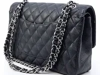 Handtas chanel, classic double flap medium - afbeelding 6 van  21