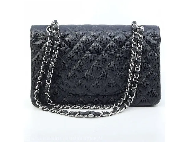Handtas chanel, classic double flap medium - afbeelding 7 van  21