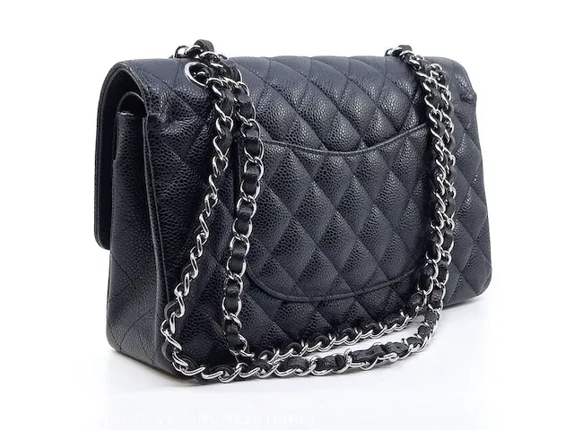 Handtas chanel, classic double flap medium - afbeelding 8 van  21