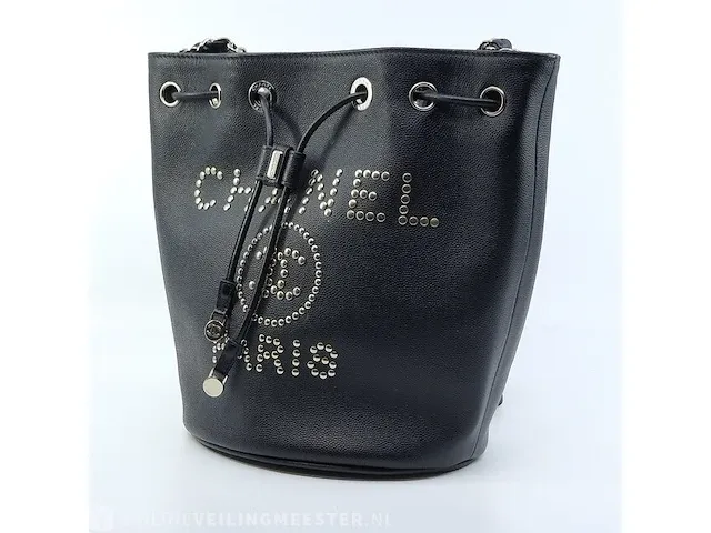 Handtas chanel, deauville drawstring bag - afbeelding 3 van  21