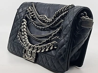 Handtas, chanel, medium enchained boy bag - afbeelding 7 van  14