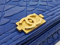 Handtas, chanel, phyton fuchsia wallet on chain - afbeelding 2 van  18