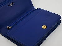 Handtas, chanel, phyton fuchsia wallet on chain - afbeelding 4 van  18