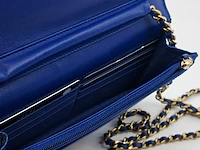 Handtas, chanel, phyton fuchsia wallet on chain - afbeelding 5 van  18