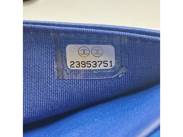 Handtas, chanel, phyton fuchsia wallet on chain - afbeelding 10 van  18