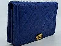 Handtas, chanel, phyton fuchsia wallet on chain - afbeelding 13 van  18