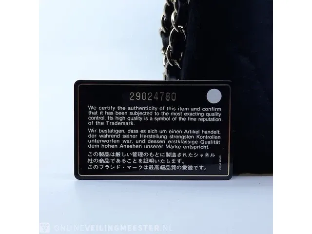 Handtas chanel, vestiare bont handle handbag - afbeelding 18 van  20