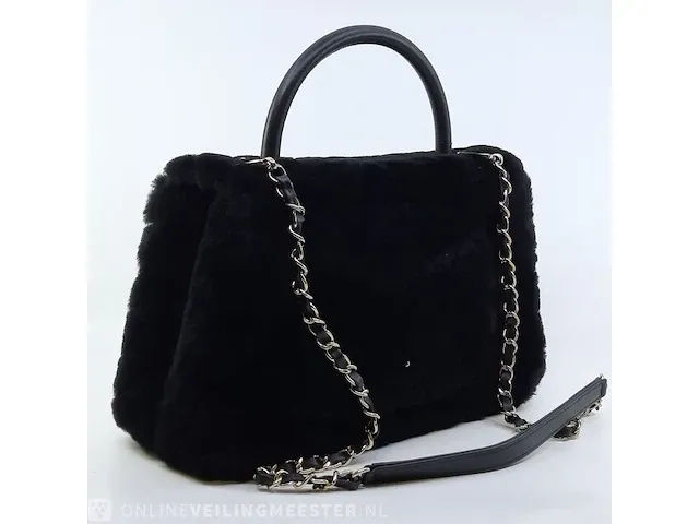 Handtas chanel, vestiare bont handle handbag - afbeelding 8 van  20