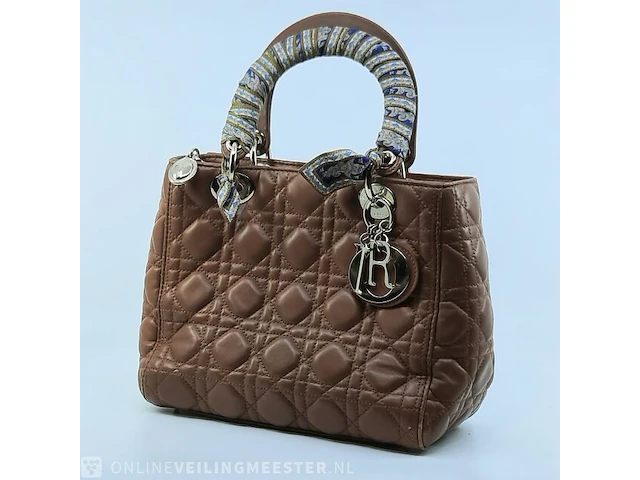 Handtas dior, lady bag - afbeelding 10 van  17