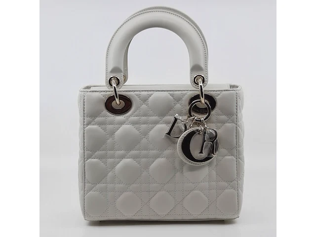 Handtas, dior, lady dior - afbeelding 10 van  17