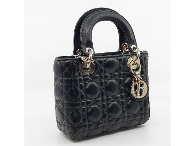 Handtas, dior, lady dior - afbeelding 8 van  14