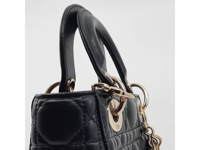 Handtas, dior, lady dior - afbeelding 10 van  14