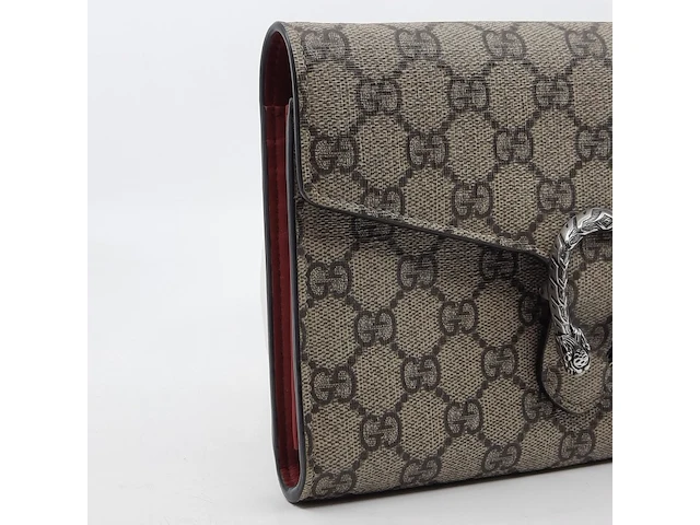 Handtas, gucci, dionysus gg supreme chain wallet - afbeelding 8 van  13