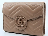 Handtas, gucci, marmont aria chain wallet - afbeelding 1 van  11