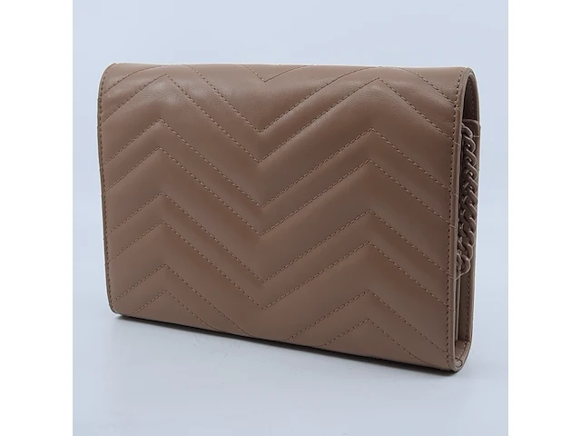 Handtas, gucci, marmont aria chain wallet - afbeelding 6 van  11
