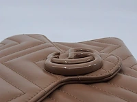 Handtas, gucci, marmont aria chain wallet - afbeelding 8 van  11