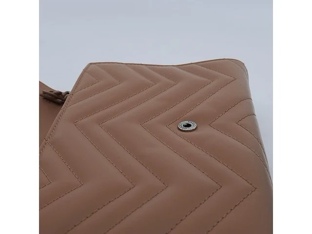 Handtas, gucci, marmont aria chain wallet - afbeelding 10 van  11