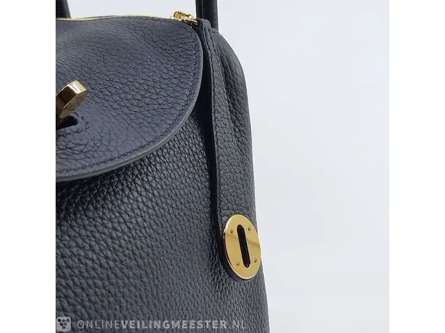 Handtas hermès, clemence lindy 26 gold hw - afbeelding 4 van  22