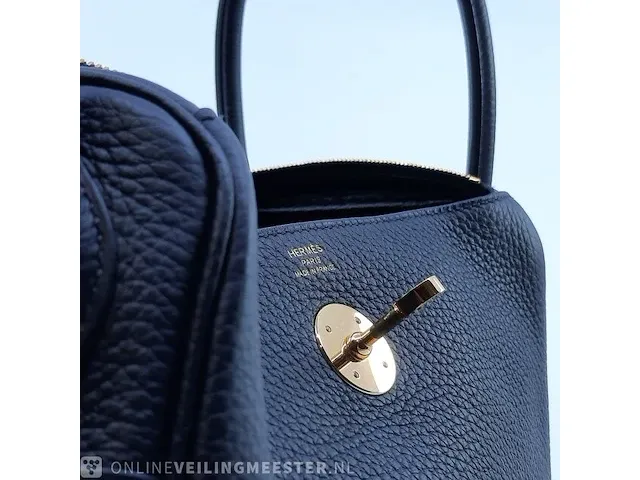 Handtas hermès, clemence lindy 26 gold hw - afbeelding 6 van  22