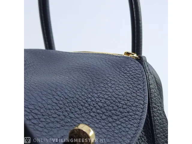 Handtas hermès, clemence lindy 26 gold hw - afbeelding 15 van  22