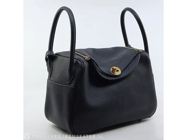 Handtas hermès, clemence lindy 26 gold hw - afbeelding 16 van  22