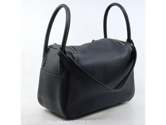 Handtas hermès, clemence lindy 26 gold hw - afbeelding 19 van  22