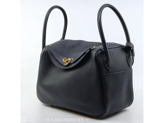 Handtas hermès, clemence lindy 26 gold hw - afbeelding 3 van  22