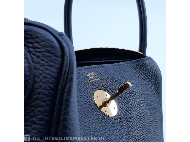 Handtas hermès, clemence lindy 26 gold hw - afbeelding 9 van  22