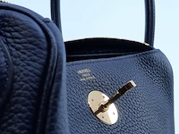 Handtas hermès, clemence lindy 26 gold hw - afbeelding 9 van  22