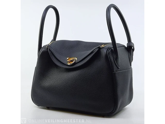Handtas hermès, clemence lindy 26 gold hw - afbeelding 11 van  22