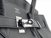 Handtas, hermès, ebene birkin, 2009 - afbeelding 2 van  20