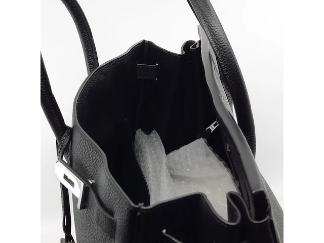 Handtas, hermès, ebene birkin, 2009 - afbeelding 8 van  20