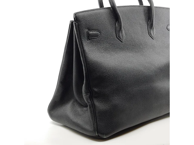 Handtas, hermès, ebene birkin, 2009 - afbeelding 15 van  20