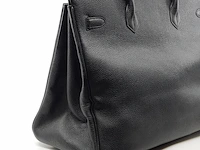 Handtas, hermès, ebene birkin, 2009 - afbeelding 15 van  20