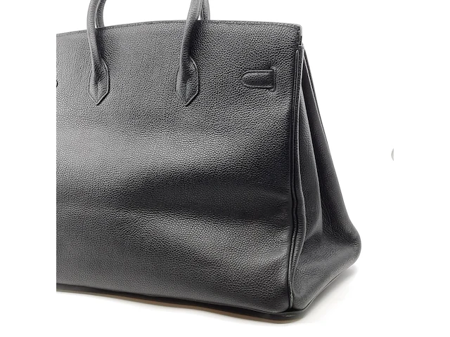 Handtas, hermès, ebene birkin, 2009 - afbeelding 16 van  20