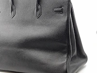 Handtas, hermès, ebene birkin, 2009 - afbeelding 16 van  20