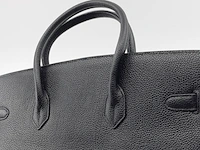 Handtas, hermès, ebene birkin, 2009 - afbeelding 17 van  20