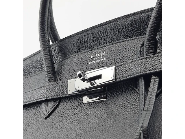 Handtas, hermès, ebene birkin, 2009 - afbeelding 19 van  20