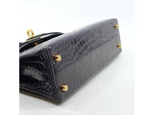 Handtas hermès, mini kelly ii - afbeelding 4 van  12