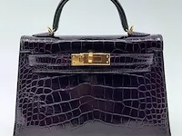 Handtas hermès, mini kelly ii - afbeelding 5 van  12