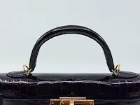 Handtas hermès, mini kelly ii - afbeelding 8 van  12