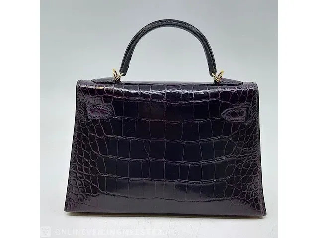 Handtas hermès, mini kelly ii - afbeelding 12 van  12
