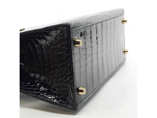 Handtas, hermès, sac kelly ii sellier 28 crocodile - afbeelding 3 van  21