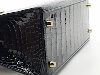 Handtas, hermès, sac kelly ii sellier 28 crocodile - afbeelding 3 van  21
