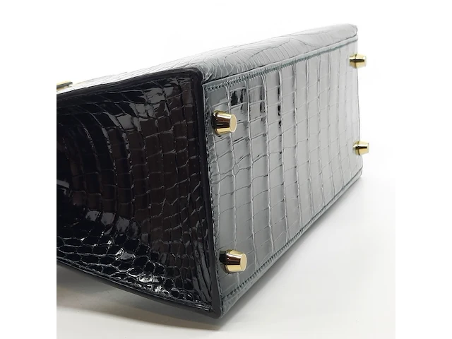 Handtas, hermès, sac kelly ii sellier 28 crocodile - afbeelding 3 van  21