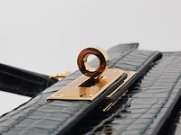 Handtas, hermès, sac kelly ii sellier 28 crocodile - afbeelding 4 van  21