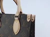 Handtas louis vuitton, brown monogram coated canvas - afbeelding 4 van  11