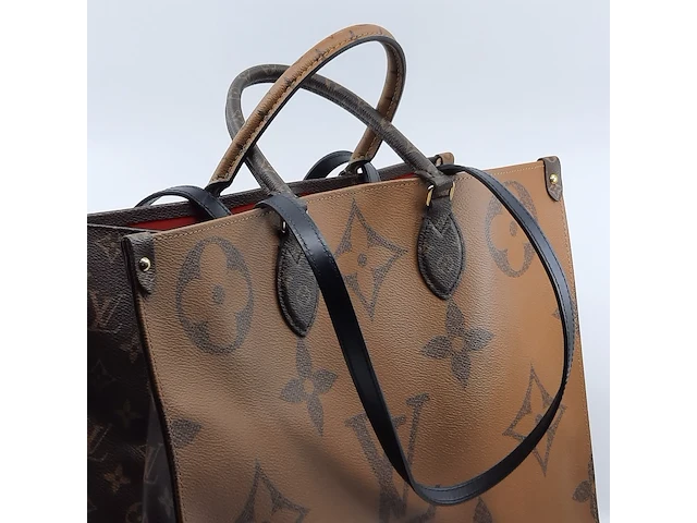 Handtas, louis vuitton, onthego gm shopper - afbeelding 6 van  9