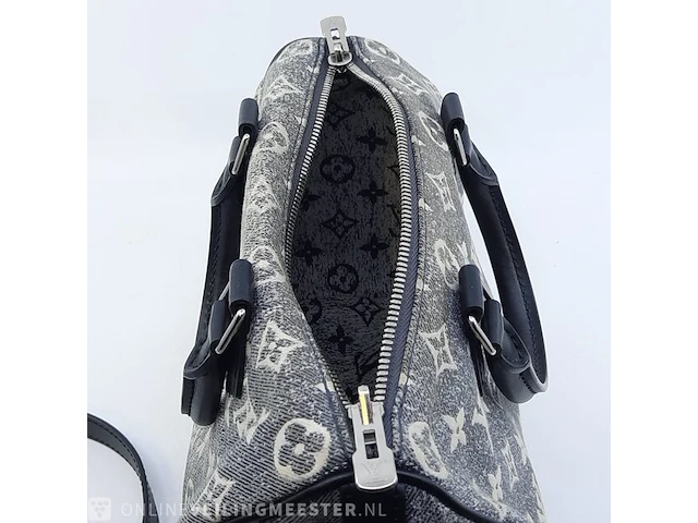 Handtas louis vuitton, speedy bandouliere 25 denim - afbeelding 3 van  12