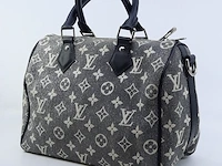 Handtas louis vuitton, speedy bandouliere 25 denim - afbeelding 1 van  12